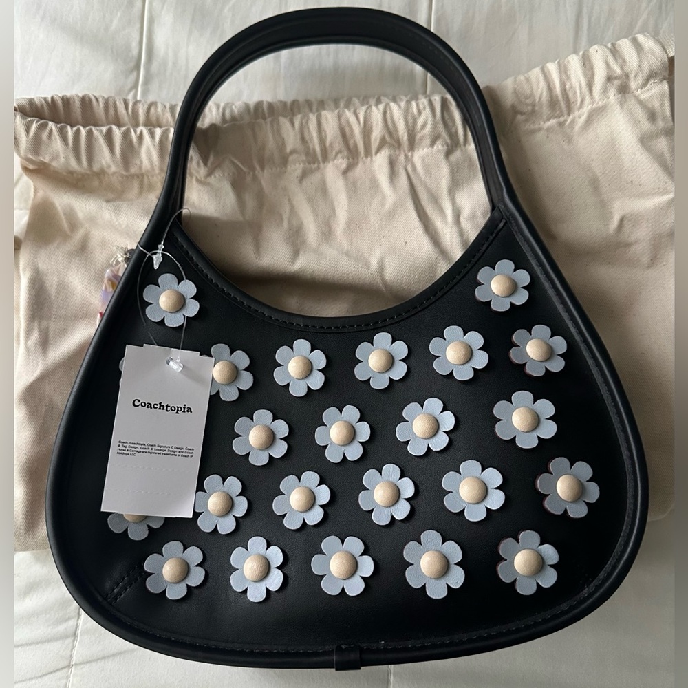 Coachtopia Ergo Bag with Flower Appliqué